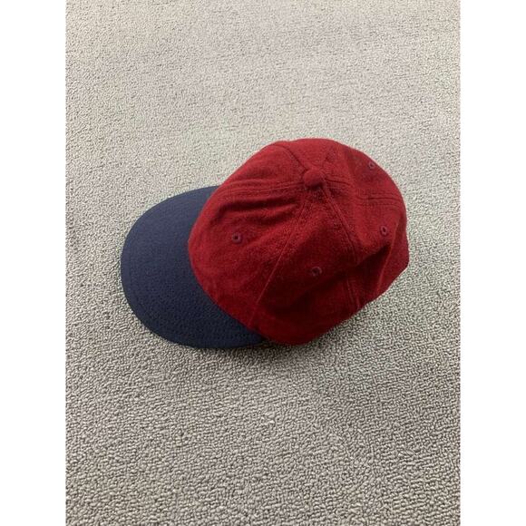 Saturdays Surf NYC Baseball Hat Cap Men One Size Adjustable Red Blue Two Tone - Picture 5 of 6